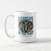 Retro Opa is de Geit Foto Mok (Links)