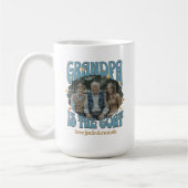 Retro opa is de Mok van de geitenfoto (Links)