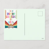 Retro opa is geweldig feestdagenkaart (Achterkant)