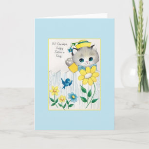 Retro Opa Vaderdag Kaart