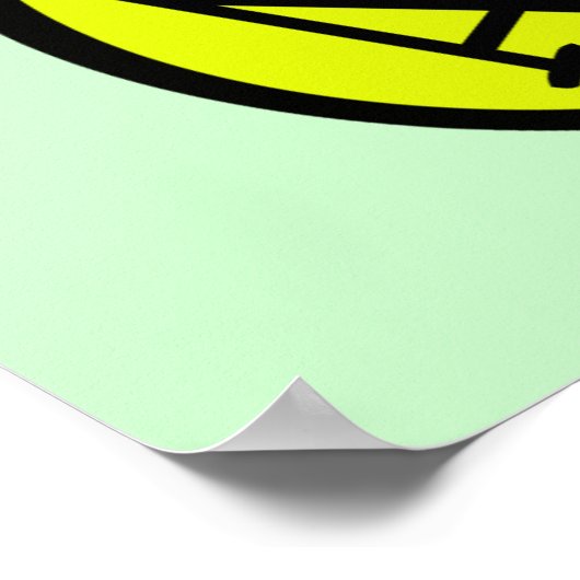 Retro OPEN ALLE NACHT Diner Sign Poster (Hoek)