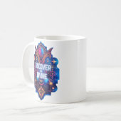 Retro Openbaringen - Ontdek het goddelijke Koffiemok (Voorkant links)