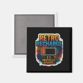 “retro Opladen – Geestelijk aan het Laden…” Magneet (Voorkant / Achterkant)
