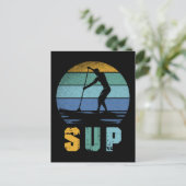 Retro-oploopvlak voor SUP-standaard Briefkaart (Staand voorkant)