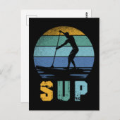 Retro-oploopvlak voor SUP-standaard Briefkaart (Voorkant / Achterkant)