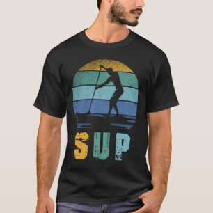 Retro-oploopvlak voor SUP-standaard T-shirt
