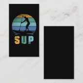 Retro-oploopvlak voor SUP-standaard Visitekaartje (Voorkant / Achterkant)