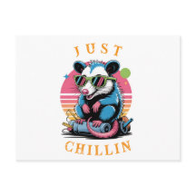 Retro Opossum Alternatieve Groet