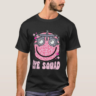 Retro optometrist oogheelkunde oogarts kantoor t-shirt