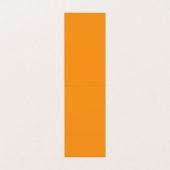 Retro Orange Texture – Summer Vibes Art Visitekaartje (Binnenkant ongevouwen)