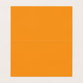Retro Orange Texture – Summer Vibes Art Visitekaartje (Binnenkant ongevouwen)