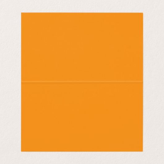 Retro Orange Texture – Summer Vibes Art Visitekaartje (Binnenkant ongevouwen)