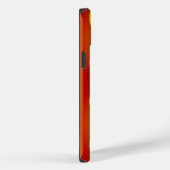 retro oranje 1970 Hoesje-Mate iPhone case (Achterkant / Rechts)