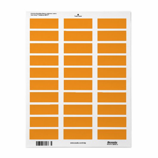 Retro Oranje Achtergrondstructuur voor Grafisch On Etiket (Full Sheet)