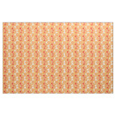 Retro Oranje Citrus Pattern Stof (Yard (91,4 cm))