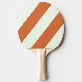 Retro Oranje Dikke Drie Strepen Tafeltennisbatje