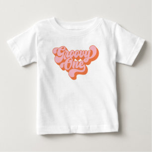 Retro Oranje en Roze Groovy One