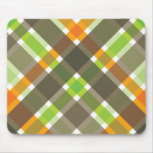 Retro Oranje Green Brown Pset Mousepad Muismat