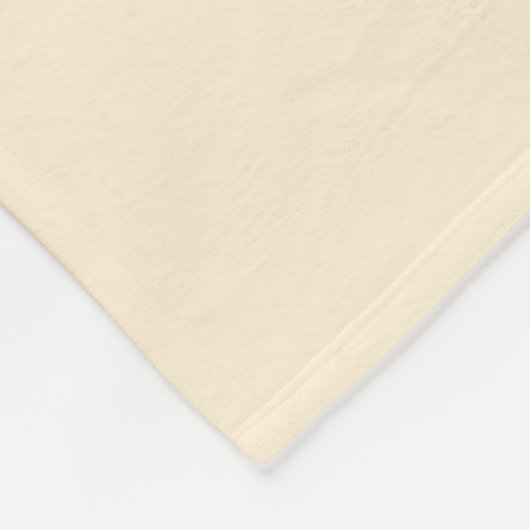 Retro Oranje Groovy Floral Fleece Blanket (Hoek)