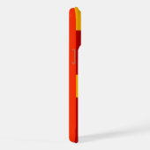 Retro oranje jaren 70 , iPhone hoesje (Rechterkant)