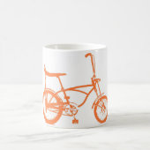 Retro Oranje Krate Banana Seat Bike Koffiemok (Center)