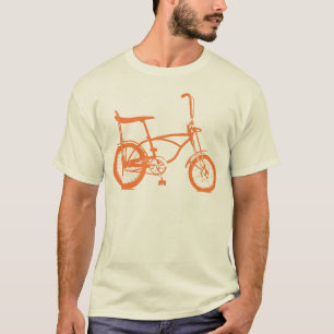 Retro Oranje Krate Banana Seat Bike T-shirt