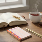 Retro Oranje Paarse Post-it® Notes