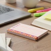Retro Oranje Paarse Post-it® Notes