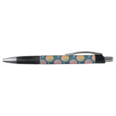 Retro Oranje Peach Fruit Patroon Pen (Bovenkant)