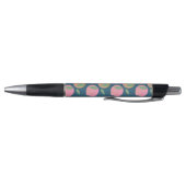 Retro Oranje Perzik Fruit Patroon Pen (Bodem)