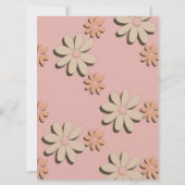 Retro Oranje roze bruistoewwedstrijd (Achterkant)