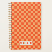 Retro Oranje Schaakbord