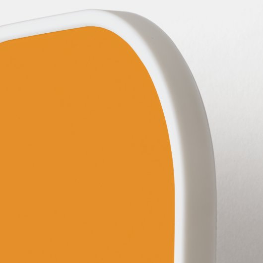 Retro Oranje textuur - Summer Vibes Art Pickleball Paddle (Links Detail)