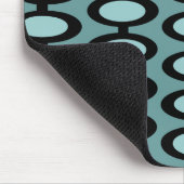 Retro Orb Pattern - mousepad Muismat (Hoek)