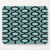Retro Orb Pattern - mousepad Muismat (Voorkant)