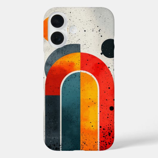 Retro Orbit – Telefoonhoesje Case-Mate iPhone Case (Achterkant)
