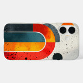 Retro Orbit – Telefoonhoesje Case-Mate iPhone Case (Achterkant (horizontaal))