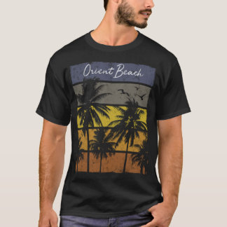 Retro Orient Beach Saint Martin Beach T-shirt