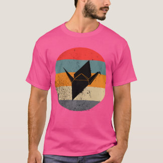 Retro Origami Shirt Japans Origami Vouw