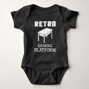 Retro Original Gaming Parody for Board Game Lovers Romper