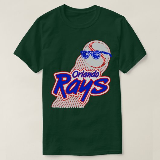 Retro Orlando Rays Baseball 1990 TShirt (Design voorkant)