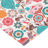 Retro Ornament Korte Tafelloper (Hoek)