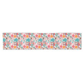 Retro Ornament Korte Tafelloper (Horizontaal)