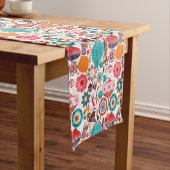 Retro Ornament Korte Tafelloper (Voorbeeld)