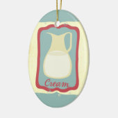 Retro ornament van de waterkruikKerstmis van de (Links)