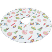 Retro-Ornamenten | Mid Century Modern Poly Kerstboom Rok (Gekanteld)