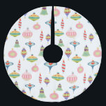 Retro-Ornamenten | Mid Century Modern Poly Kerstboom Rok<br><div class="desc">Atomic Era Retro Ornamenten | Moderne middeneeuwen .  kerstversiering van pastelkerstversiering . Matchingkantoorbenodigdheden en decor in voorraad.</div>