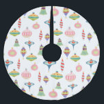 Retro-Ornamenten | Mid Century Modern Poly Kerstboom Rok<br><div class="desc">Atomic Era Retro Ornamenten | Moderne middeneeuwen .  kerstversiering van pastelkerstversiering . Matchingkantoorbenodigdheden en decor in voorraad.</div>