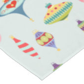 Retro-Ornamenten | Mid Century Modern Poly Tafelkleed (Gekanteld)