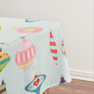 Retro-Ornamenten   Mid Century Modern Poly Tafelkleed